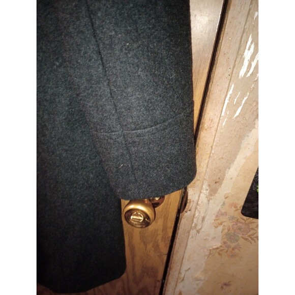 Old Navy ON Overcoat Womens Size Large Belted Buttoned Lined Wool Blend 36×36 - Picture 5 of 16